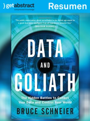 cover image of Los datos y Goliat (resumen)